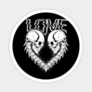 Love Skull Magnet